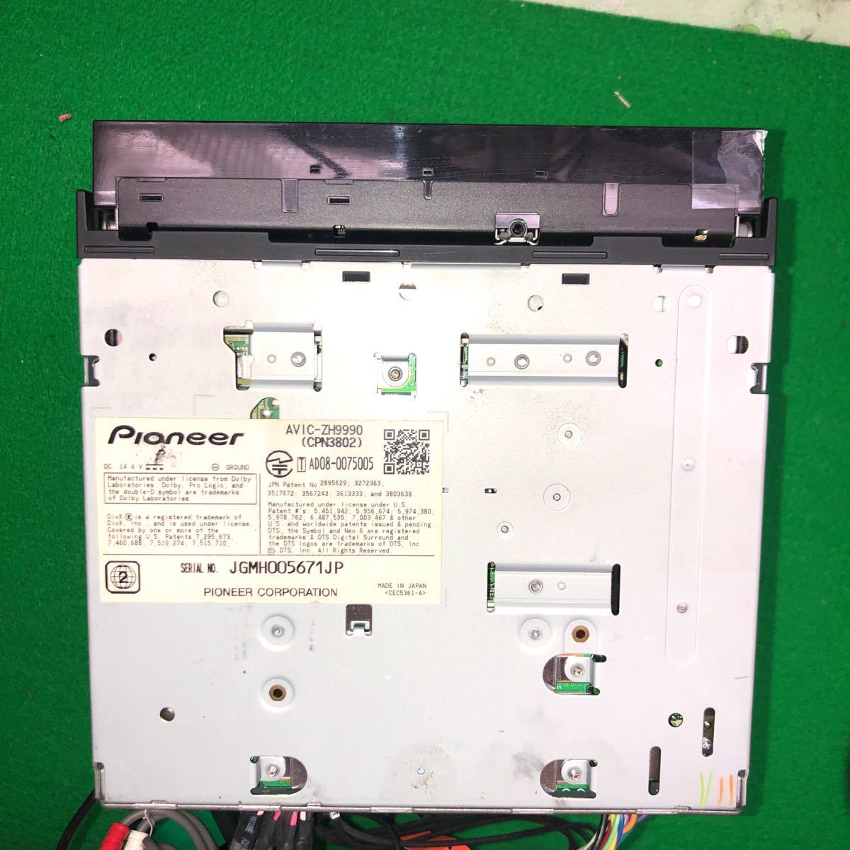 AVIC-ZH9990 カロッツェリア　サイバーナビ　2012　pioneer Pioneer/カロッツェリア サイバーナビ AVIC-ZH9990 CD/DVD/フルセグ