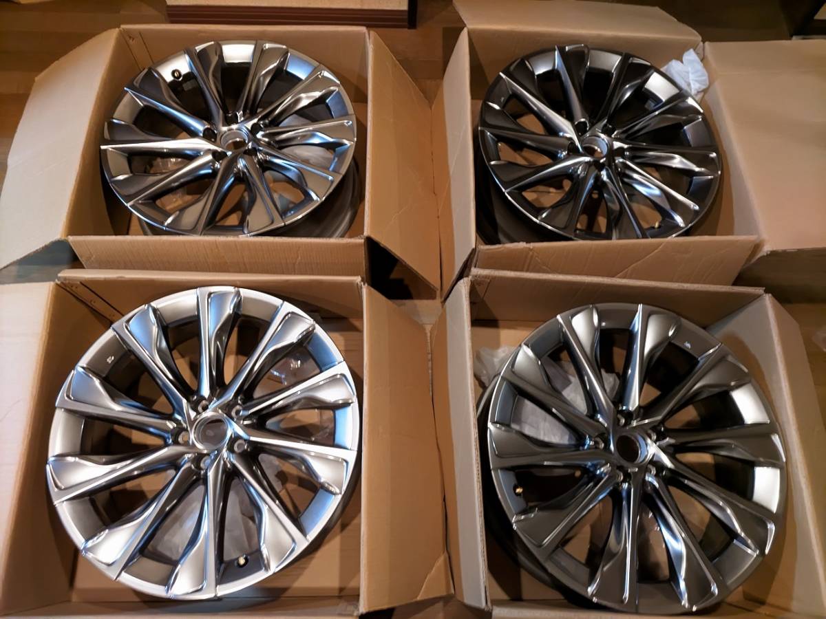 新車外し クラウンクロスオーバー 純正ホイール 21インチ 7.5J 114.3
