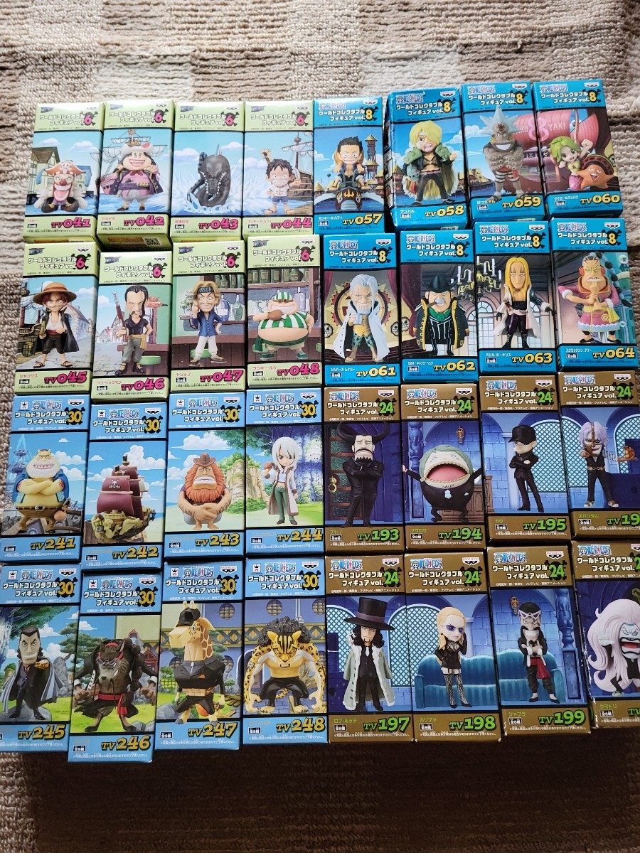 1円〜 未開封 ONE PIECE ワールドコレクタブルフィギュア vol.28 全8種