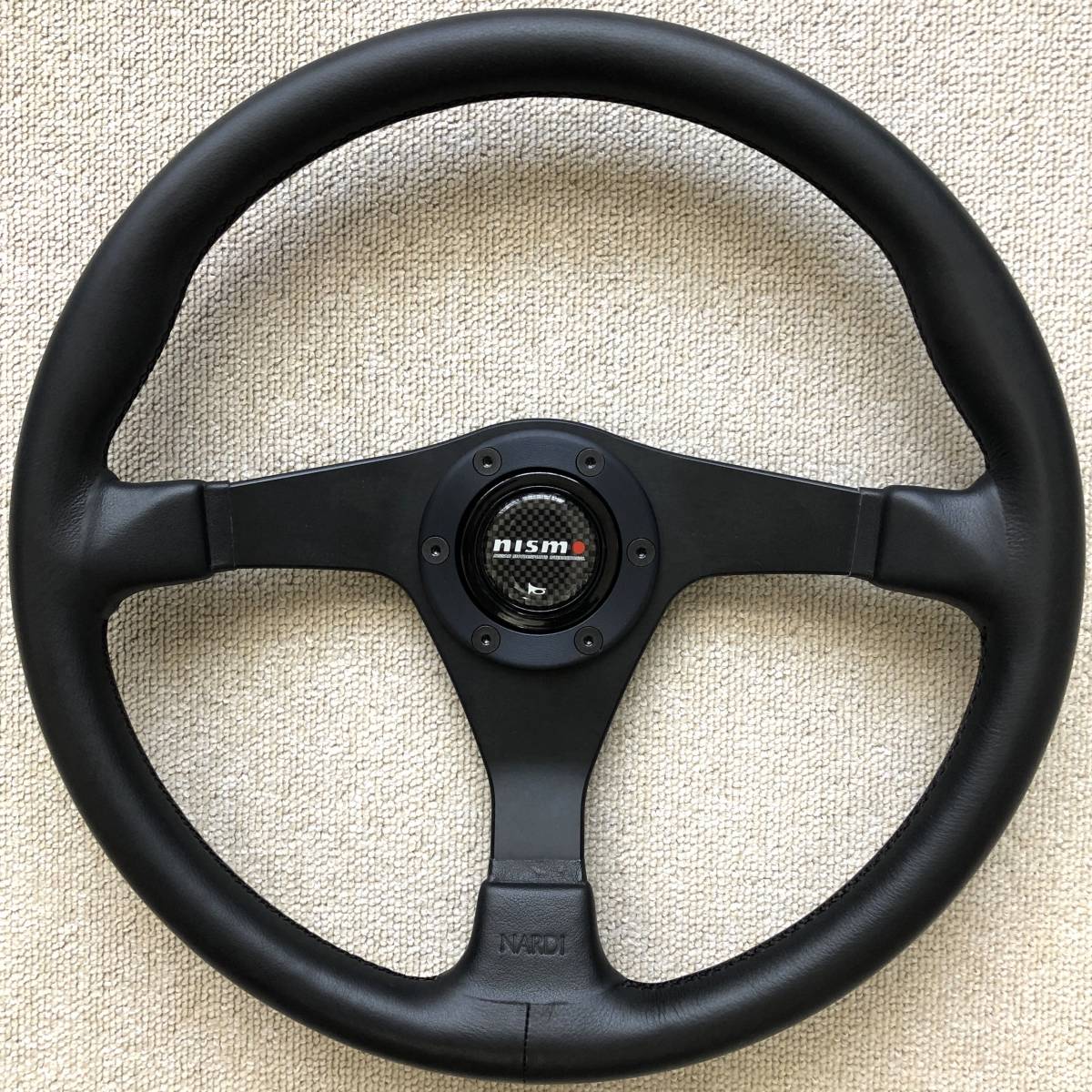 美品】NARDI ナルディ GARA3 ステアリング 365mm NISMO ホーンボタン