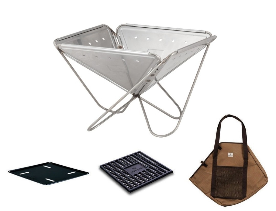 格安 新品未開封 スノーピーク snow peak 焚火台L スターターセット SET-112S　_1