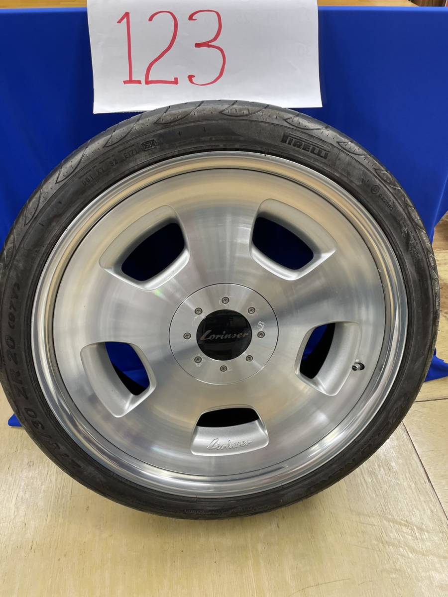 ロリンザー RSK3 4本セット 廃盤 美品 RS-K3 RSKⅢ 20インチ 9.5J 2本 
