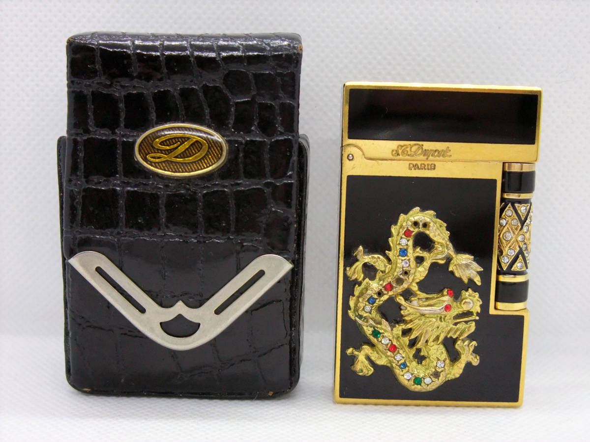 S.T.Dupont ドラゴン 龍 ブラック ゴールド デュポン ライン2