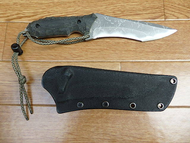 キクナイフ バックアップ・ネオ 松田菊男 アウトドアナイフ 関刃物【未  