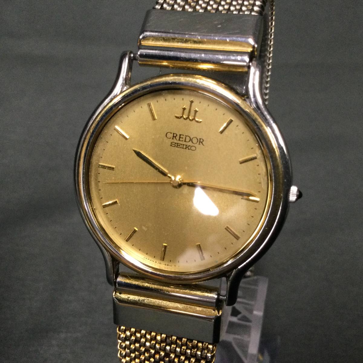 050622 235000 SEIKO セイコークレドール 8J81-6B00 K18/総重量43.7g 