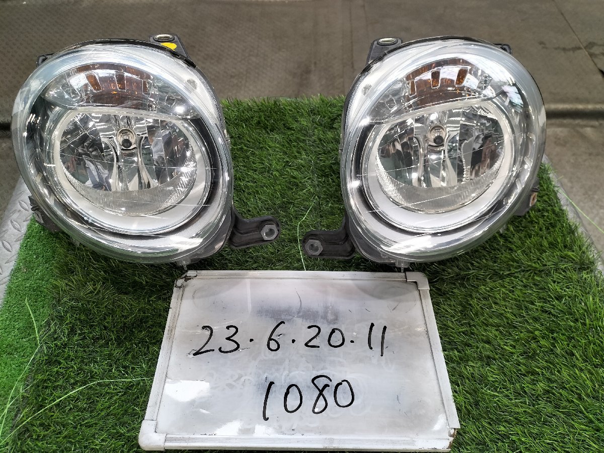 フィアット 500 ABA-31212 左右ヘッドライト ヘッドランプ ☆ABA-31212 FIAT フィアット 500 平成25年 純正左右set ハロゲン レべ