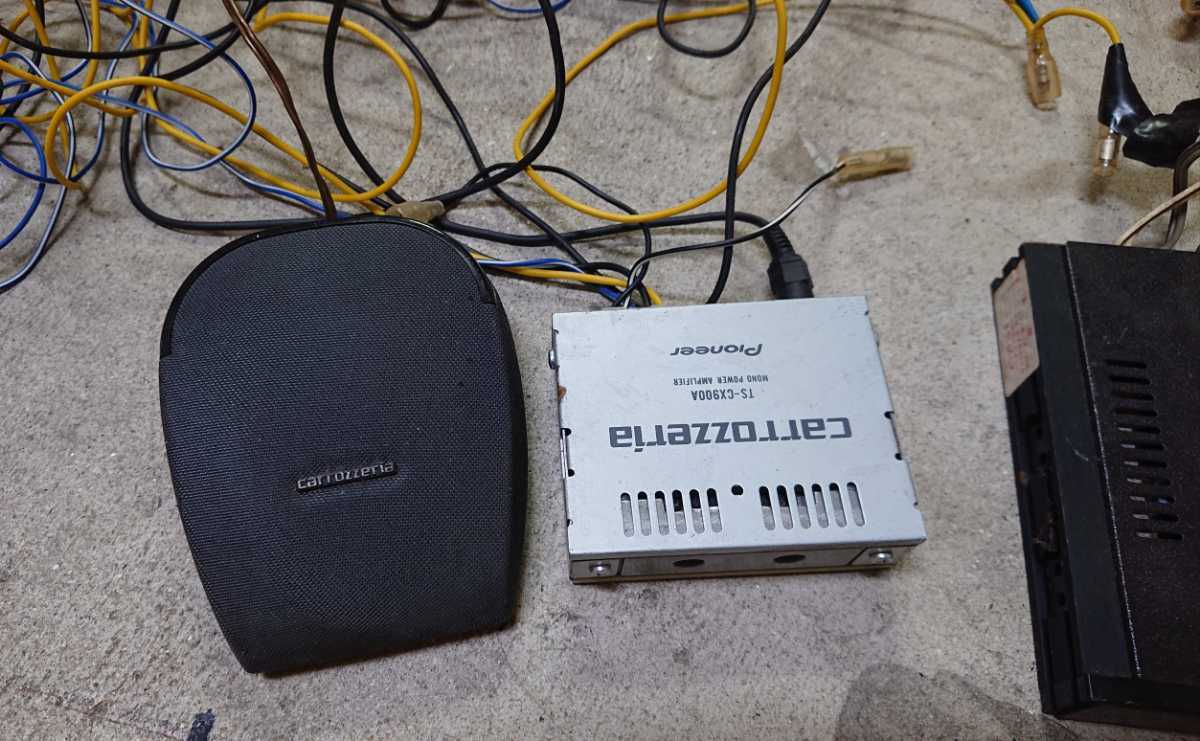 ジャンク ADDZEST A-60／carrozzeria Pioneer TS-CX900A アンプ 