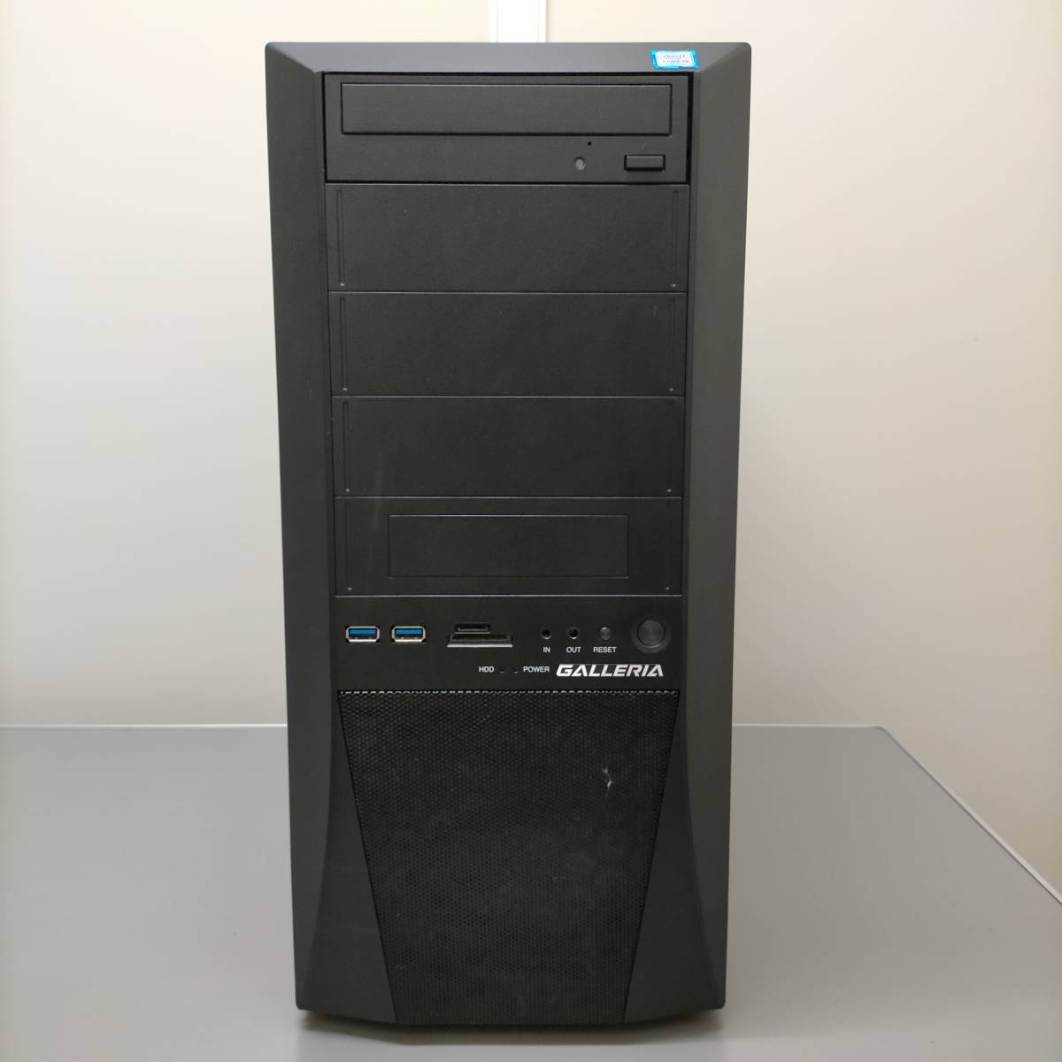 RTX 3070 Ti 搭載 GALLERIA ZZ改 (Core i9/32GB/SSD512GB+HDD1TB 