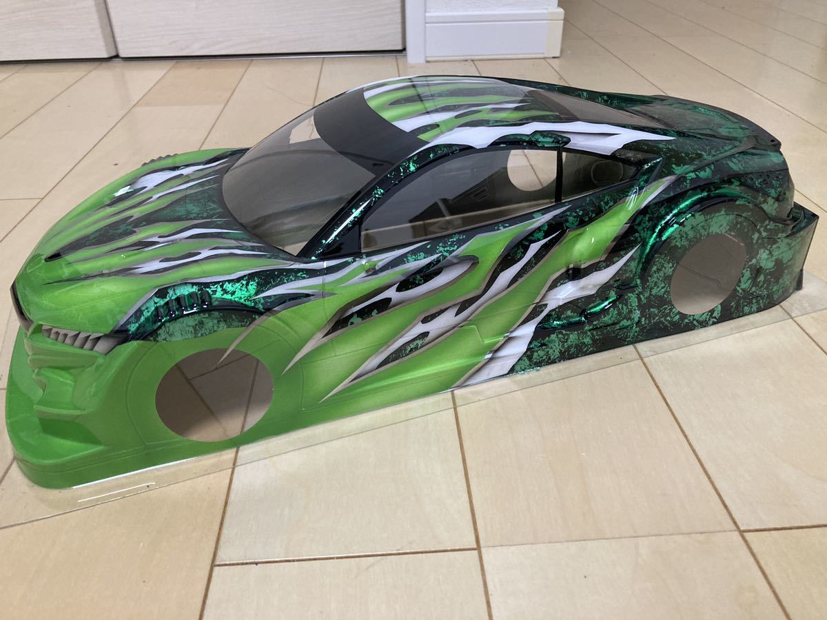 タミヤ ラジコン NSX CONCEPT-GT 塗装済 スペアボディ ブラック艶