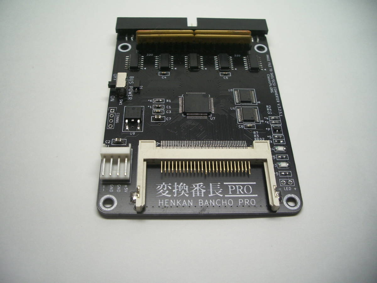 PC-98シリーズ他 変換番長PRO V.3.2.2.6 内蔵用 CFカードをSCSI