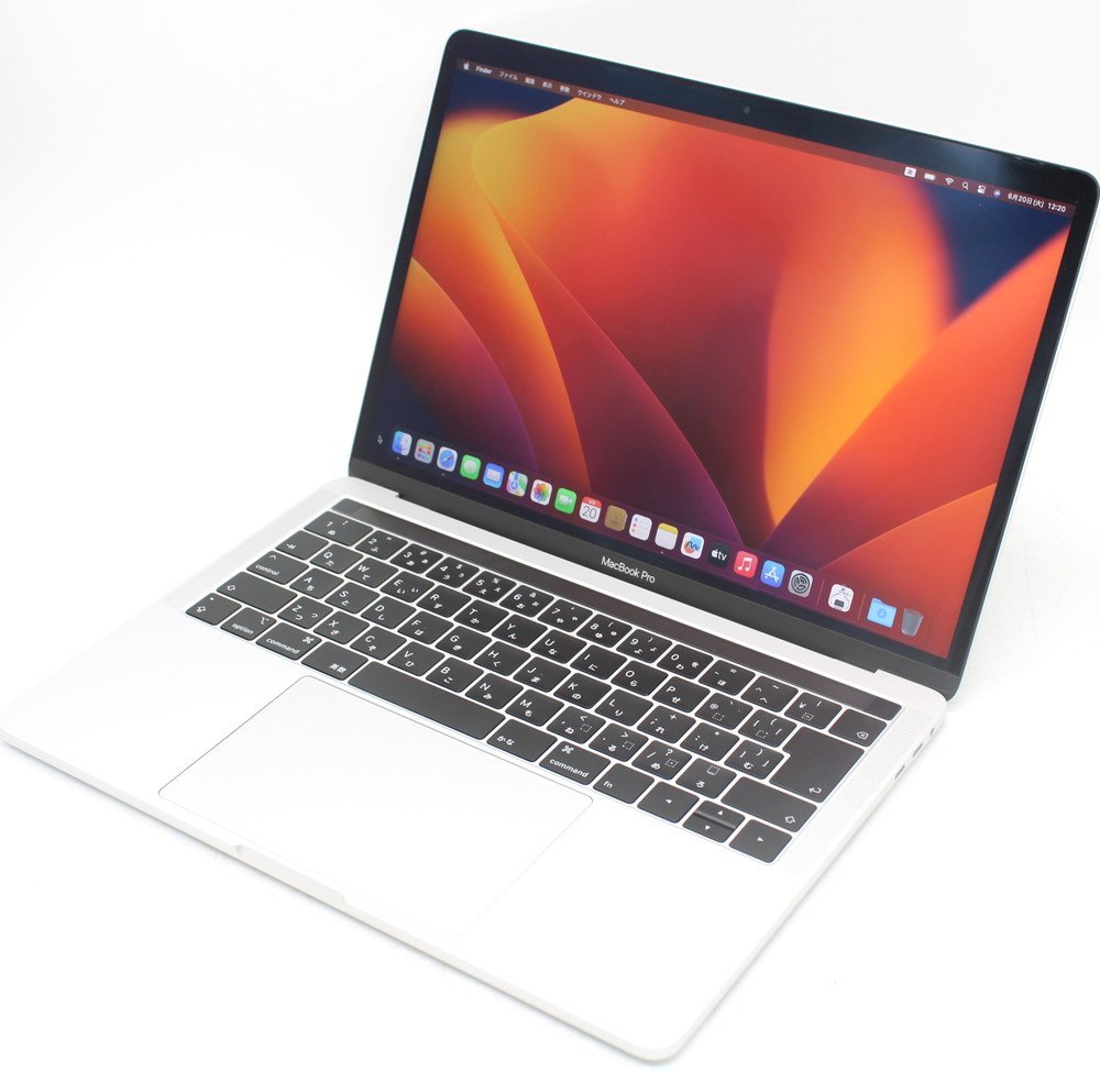 MacBook Pro Touch Bar＋Touch ID 13インチ Core i5 2.4GHz/8GB/SSD 256GB シルバー MV992J/A パソコン Apple 51Z16992