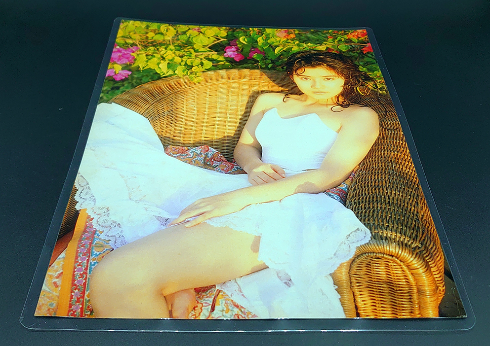 石田ひかり［ラミネート加工］水着 グラビア 7ページ GORO 1991年 雑誌