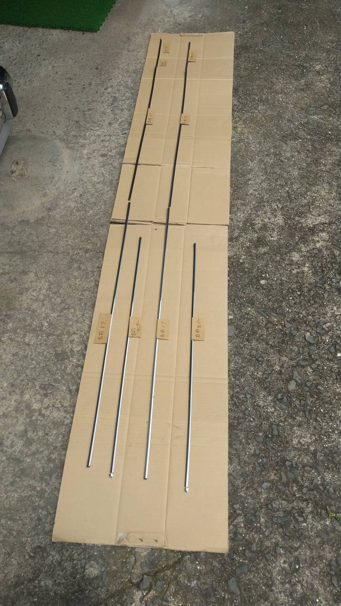 L70ミラジーノ純正OPパーツ絶版品 サイドメッキモール1台分全て揃って