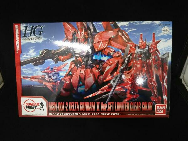 1/144 MSN-001-2 デルタガンダム弐号機 Ver.GFT LIMITED CLEAR COLOR