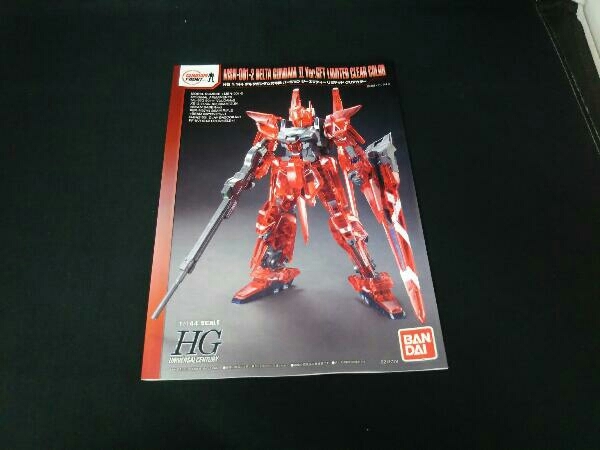 1/144 MSN-001-2 デルタガンダム弐号機 Ver.GFT LIMITED CLEAR COLOR
