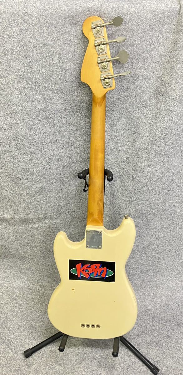 売り切り】Squier by Fender スクワイヤー エレキベース ホワイト 