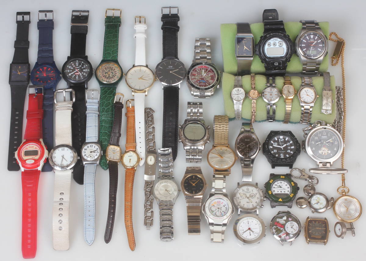 ジャンク扱い 不動品等 腕時計 まとめ売り 約8Kg分 SEIKO⁄CASIO 管21984