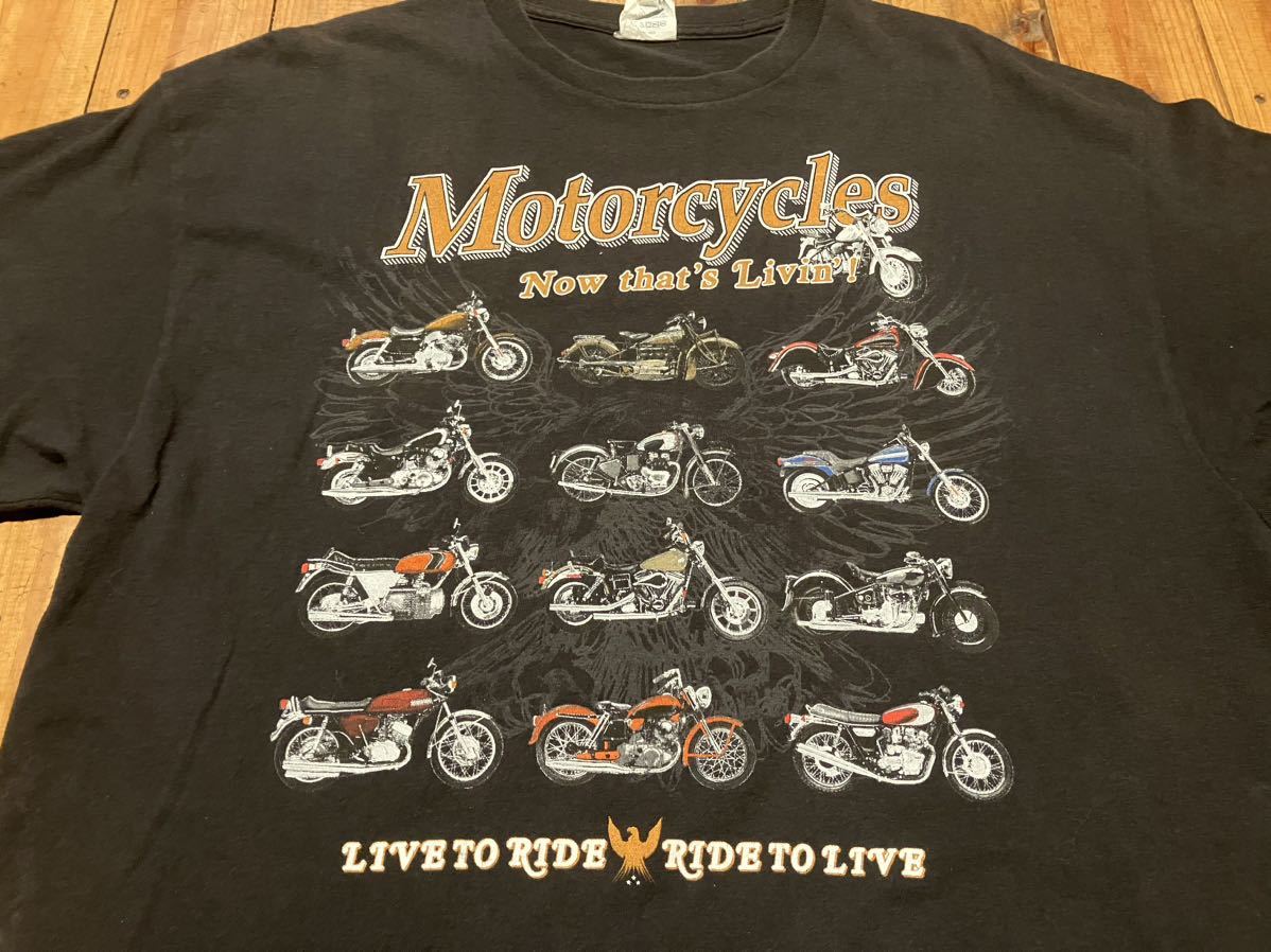 ハーレー ビンテージ Tシャツ ショベル パン ナックル 1982年 Lですが 