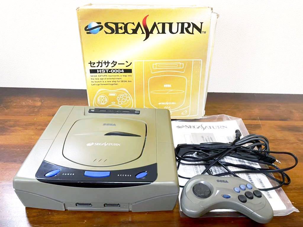 ジャンク セガサターン 本体 箱説付き ジャンク品】セガサターン 本体 欠品あり 箱あり 電源確認のみ SEGA