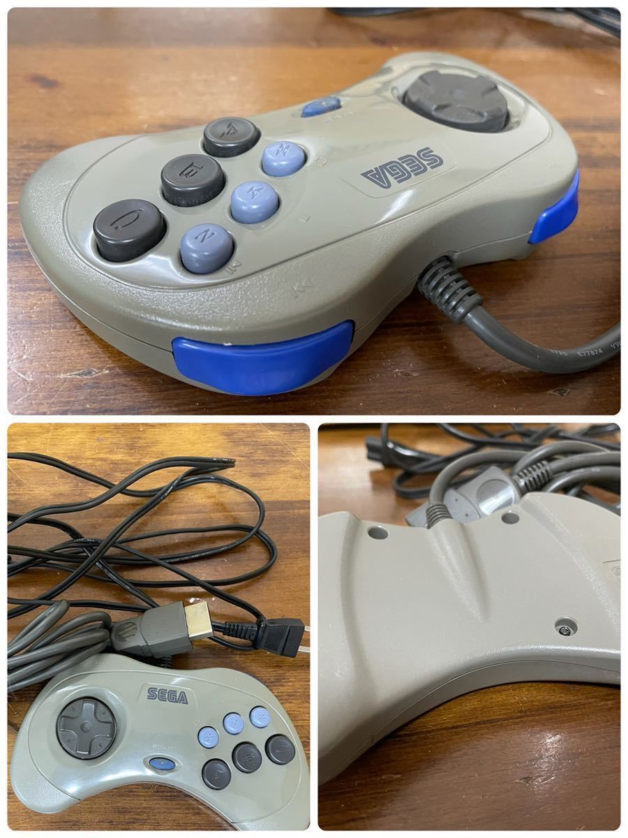 ジャンク品】セガサターン 本体 欠品あり 箱あり 電源確認のみ SEGA