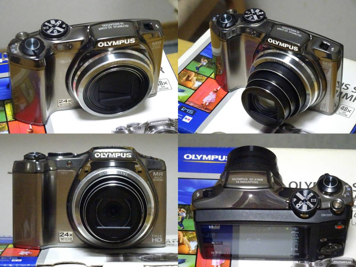 中古】OLYMPUS SZ-31MR オリンパス デジタルカメラ 元箱あり シルバー
