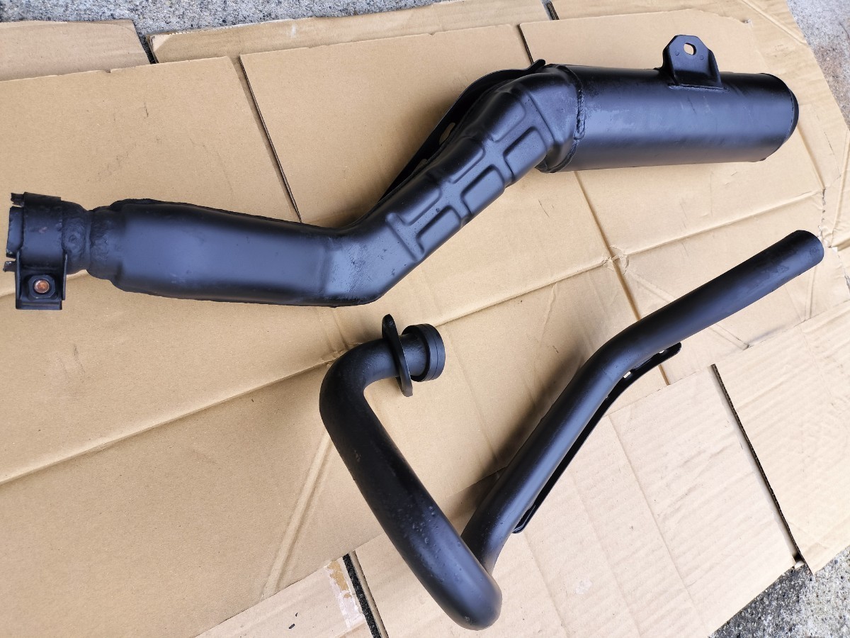 純正 TW225 DG09J 5VC 純正マフラー サイレンサー