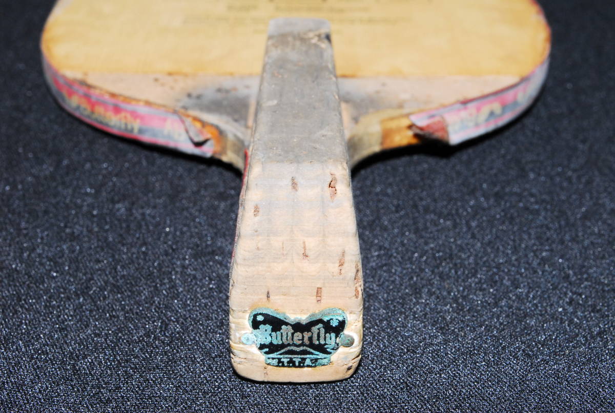 廃盤・中古美品】Butterfly バタフライ ペンラケット 黒蝶 3点セット 
