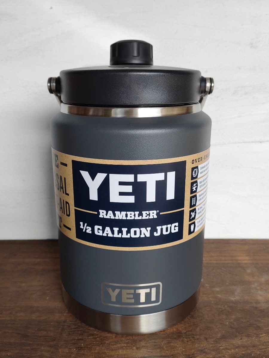 イエティ Yeti ハーフガロンジャグ 新品未使用品 チャコール ステッカー付