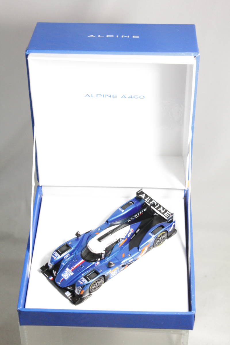Spark 1/43 アルピーヌ A460 日産 #36 LMP2 2016年 チャンピオン A460