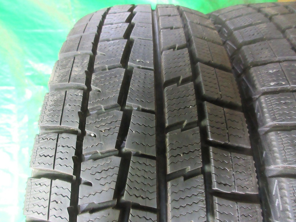 DUNLOP WINTERMAXX WM01 175/60R16 4本 No.3466上 スタッドレス 冬タイヤ 80％残溝