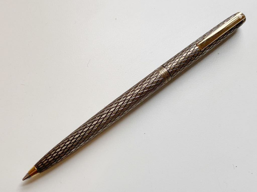 B3F096◇ シェーファー SHEAFFER SILVER シルバー×ゴールド色系 ロゴ