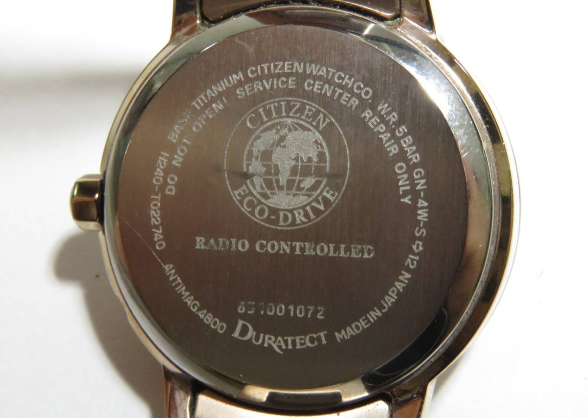 13456 小506-629 腕時計 シチズン クロスシー GN-4W-S アナログ デイト