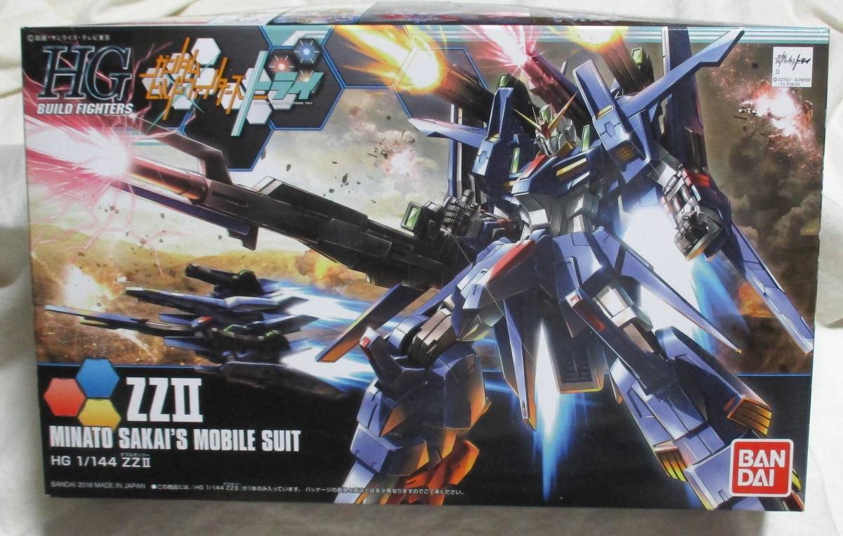 HG 1/144 ZZII （ダブルゼッツー）　未組み立て品 ZZII ダブルゼッツー 1/144 HG ガンダムビルドファイターズ トライ 未