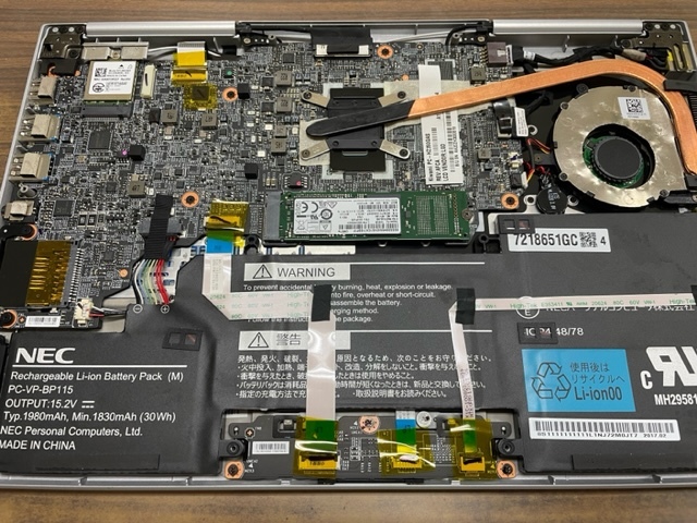 ☆NEC LAVIE Hybrid ZERO HZ350 PC-HZ350GAS 動作確認済み ジャンク品