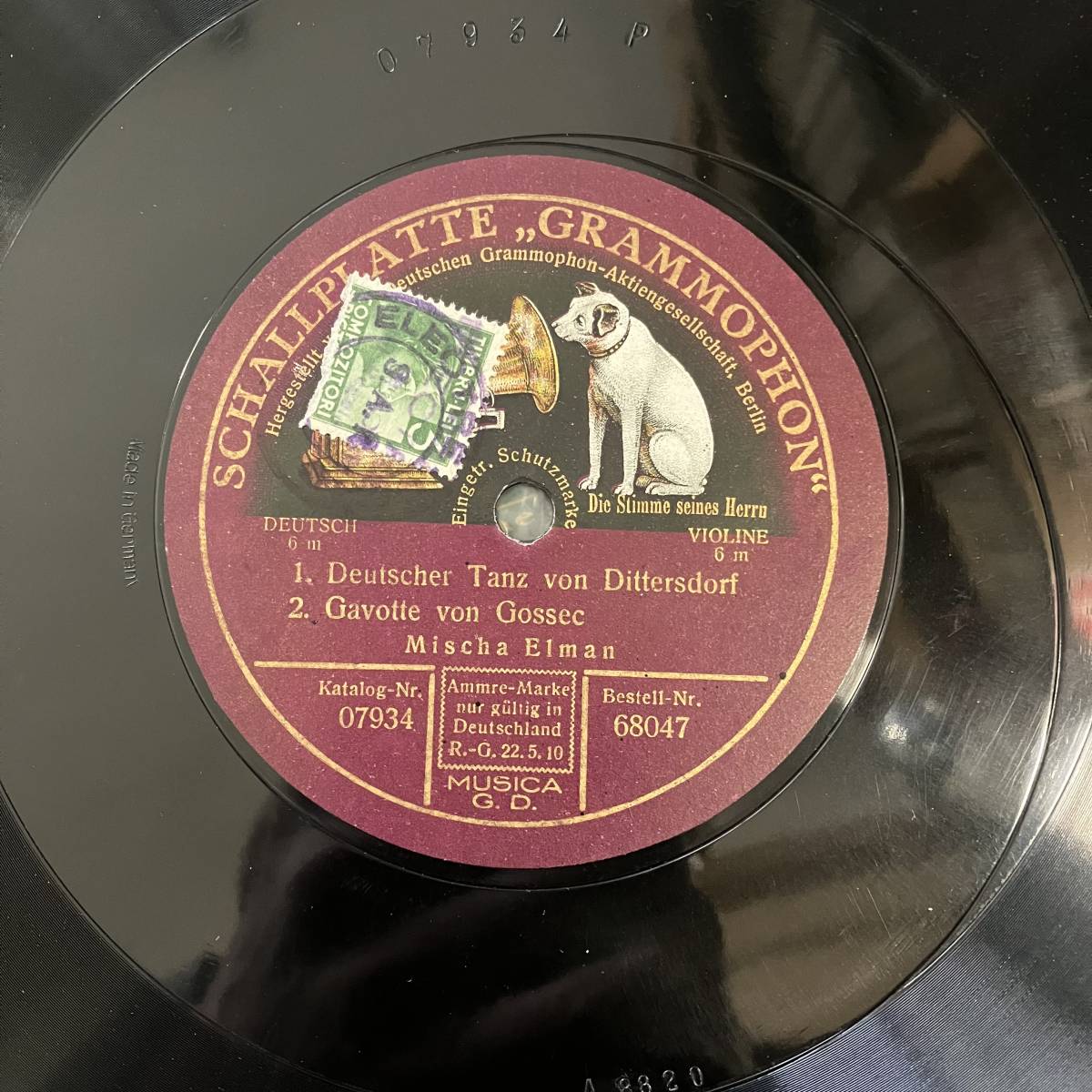 ★★グラモフォン エルマン ヴァイオリン小品集