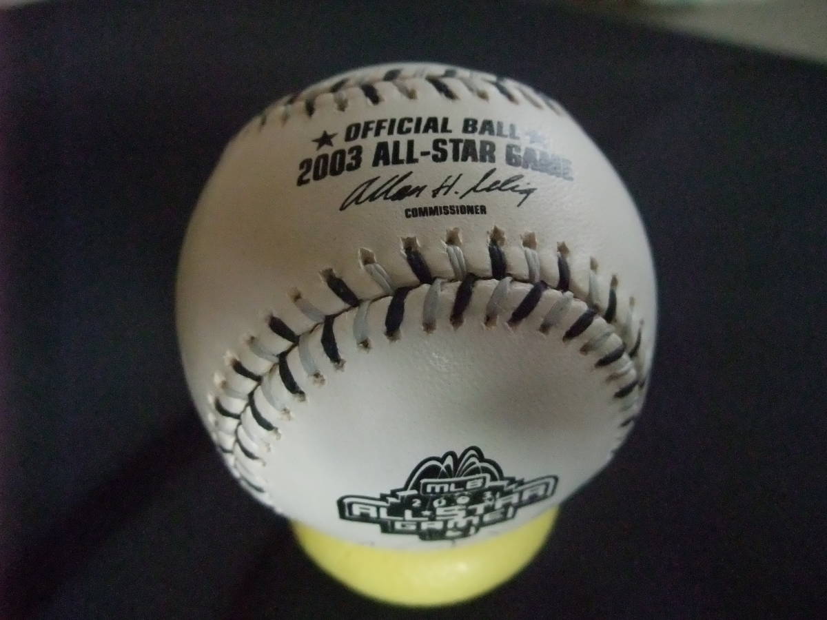 祝MLB殿堂入り！イチロー 直筆サインボール 2003オールスター限定 イチロー直筆サインボール 2003年オールスターゲーム球 直筆サイン