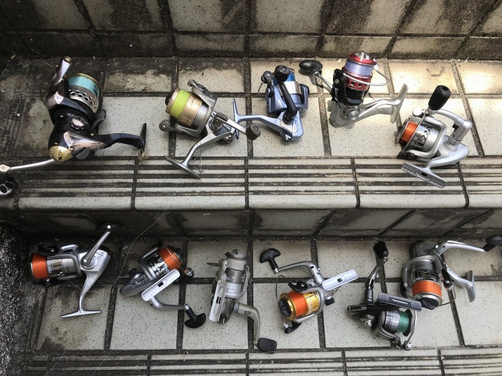 ★　　【ジャンク扱い　未整備】　リール　まとめて　釣り　フィッシング　fishing　DAIWA　ダイワ　その他　海水　淡水　釣竿