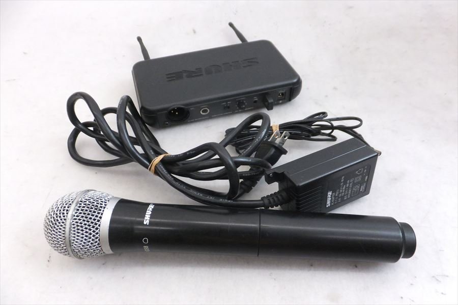 ▽ SHURE シュアー PG58 SVX4 ワイヤレスマイク 中古 現状品