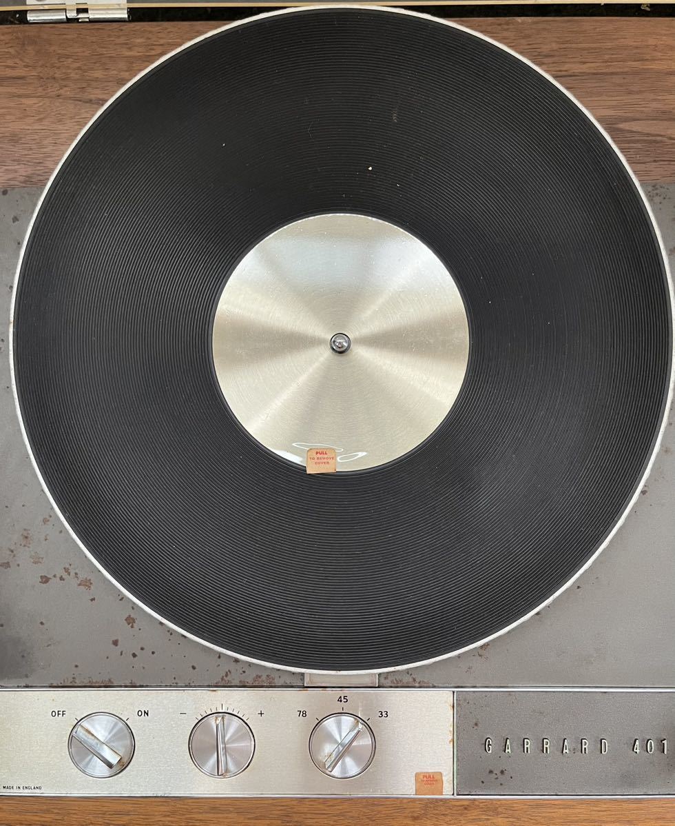 □通電確認済み□希少□レア□GARRARD 401□ガラード□ターンテーブル
