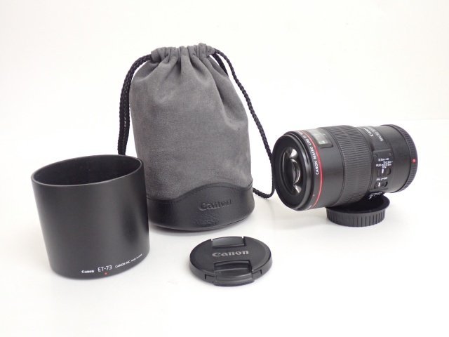 Canon キヤノン EF 28-105mm F3.5-4.5 USM 純正フード付き 美品