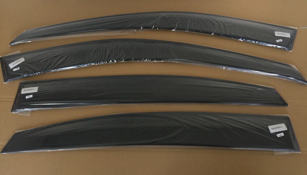 ハリアー 60系 ドアバイザー サイドバイザー