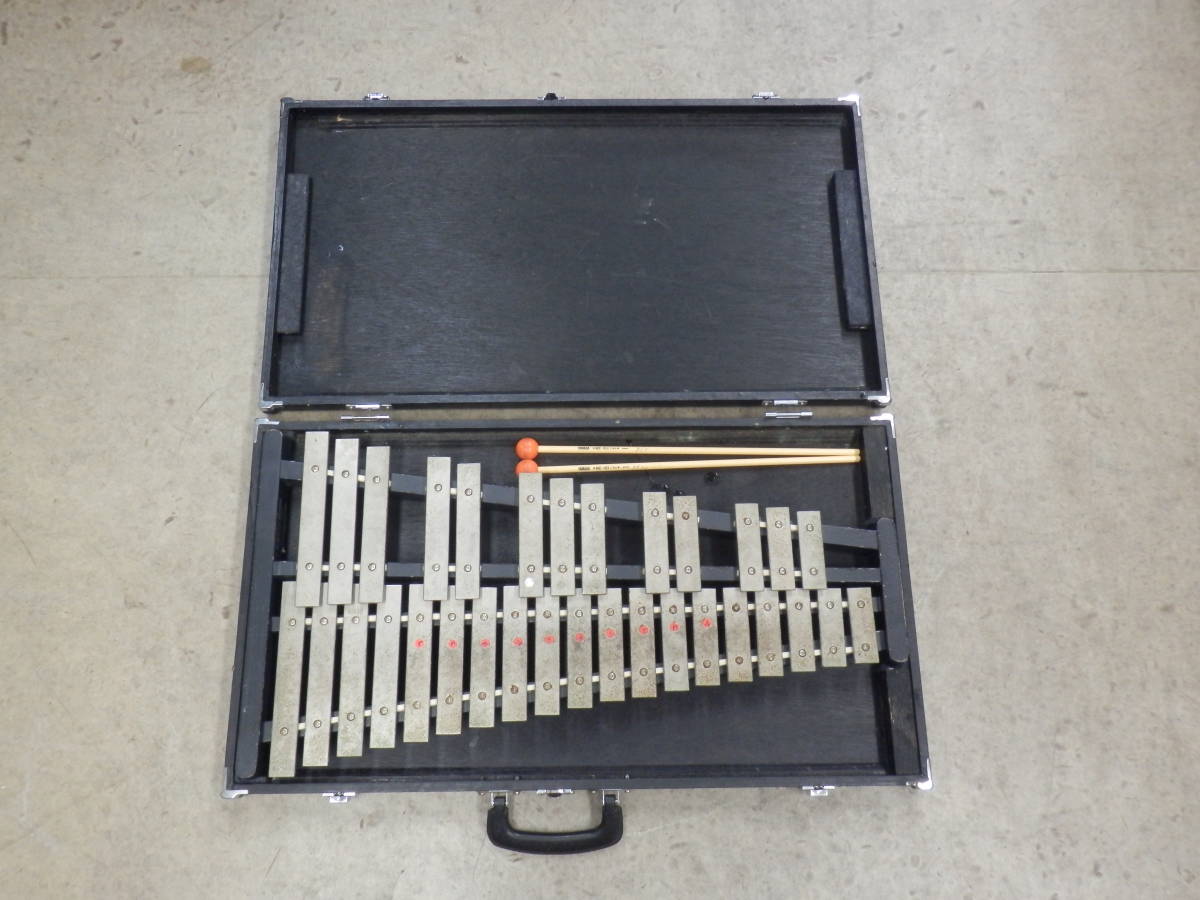 YAMAHA ヤマハ YG-50B グロッケンシュピール グロッケン 鉄琴 バチ付き