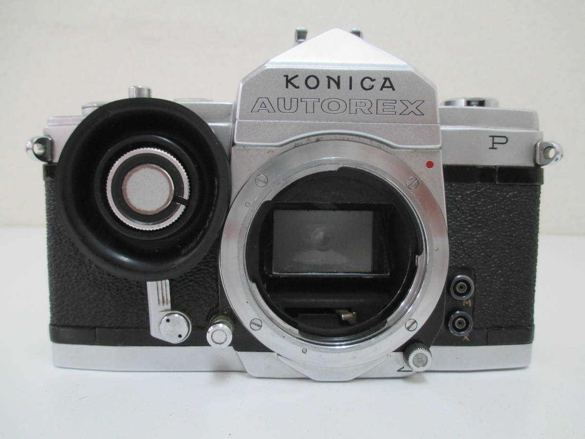 中古 カメラ・レンズセット コニカ KONICA AUTOREX 28mm 1:3.5 + 2X