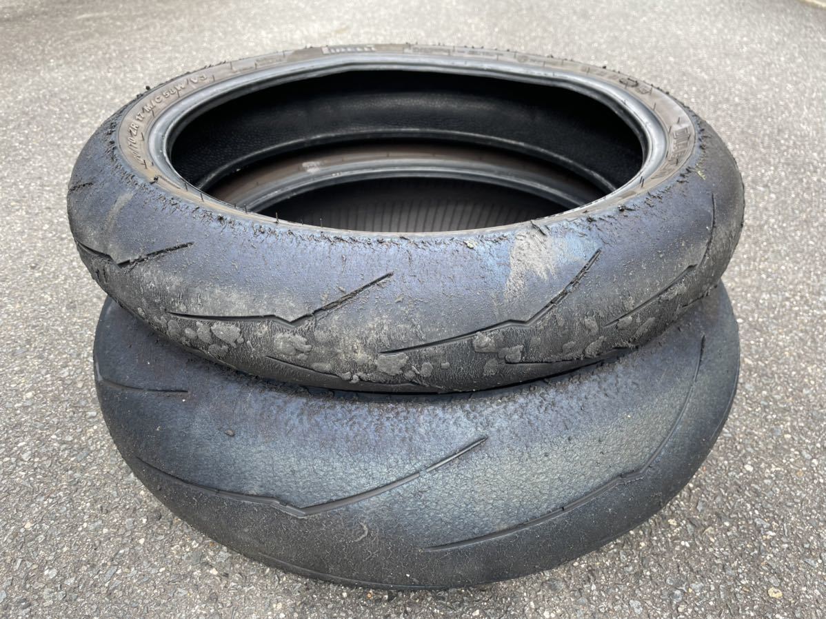 ピレリ DIABLO SUPERCORSA V3 120/70ZR17 SC1 180/60ZR17 SC1 中古