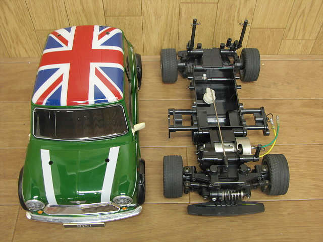 3 ジャンク タミヤ？ ミニクーパー Mシャーシ？ ラジコン RC Yahoo