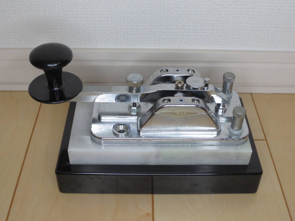 モールス通信用 HI-MOUND電鍵 現状品 電鍵 ハイモンド HK-702 モールス