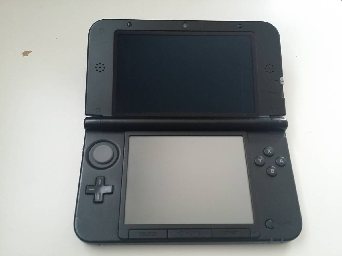 ニンテンドー3dsll 甘ったるい シルバーブラック 本体 充電器付き
