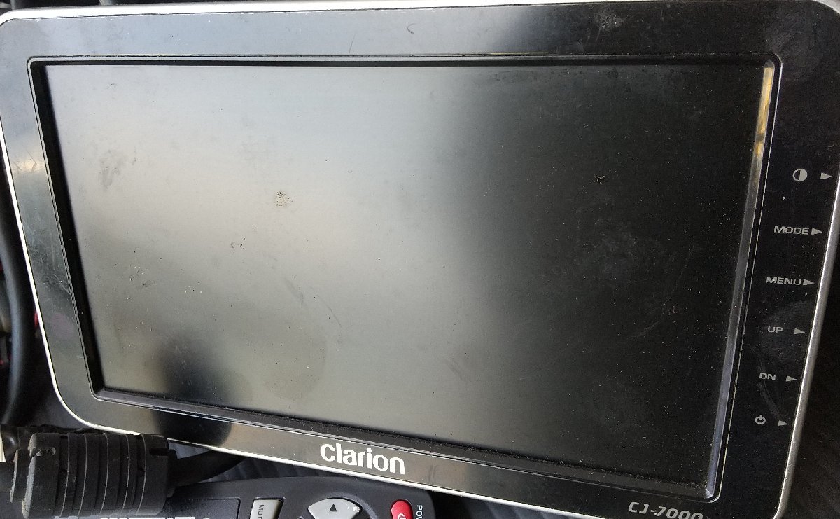 Clarion（クラリオン）CJ-7000 バックモニターとカメラ_セット_50629E