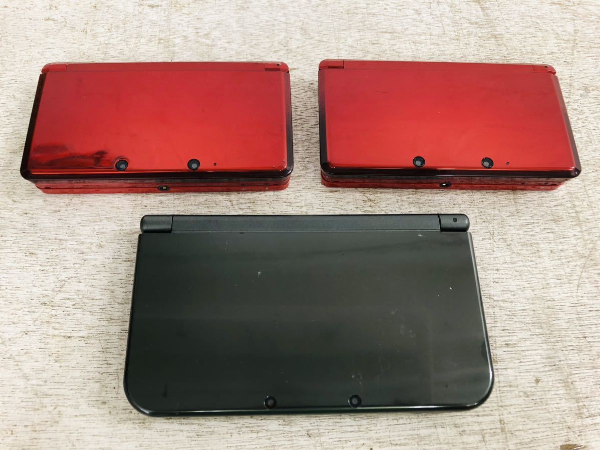 z0624-21 ☆ 任天堂 New3DSLL / 任天堂3DS 本体 まとめて 3点 ジャンク