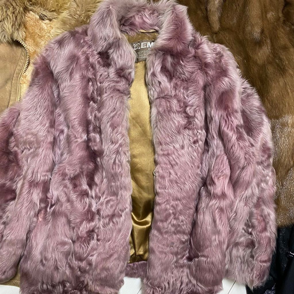 毛皮まとめ エンバ ミンク フォックス など コート セット売り 中古品